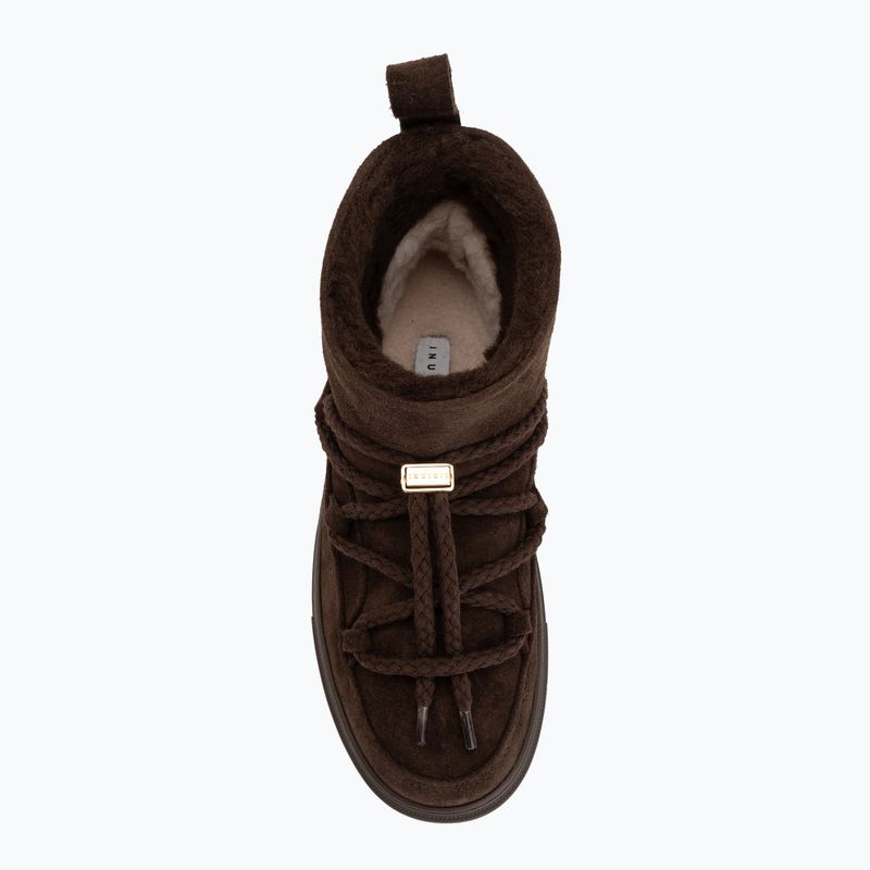 Női hótaposó Inuikii Classic Low dark brown 5