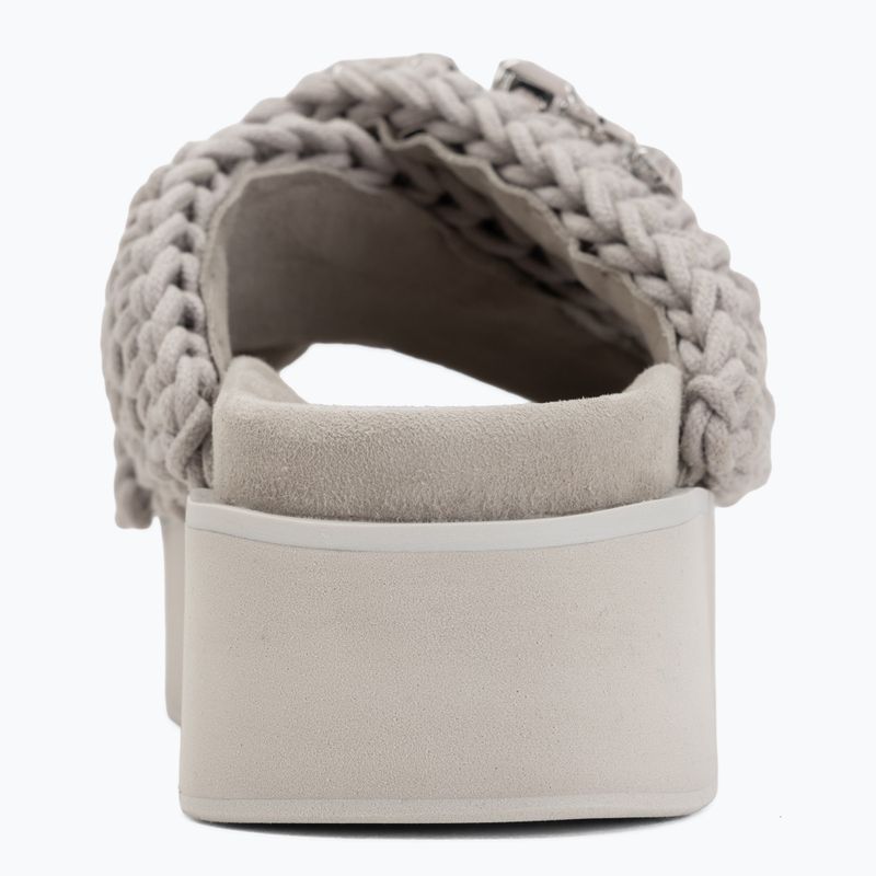 Női papucsok INUIKII Woven Stones Platform stone grey 6