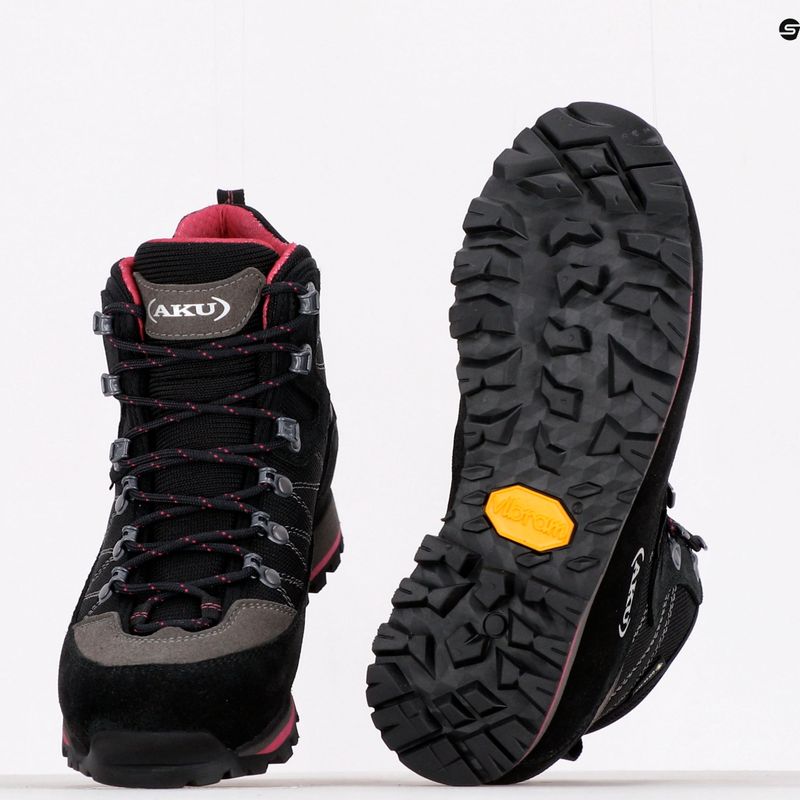 AKU Trekker Lite III GTX női túrabakancs fekete-rózsaszín 978-317 11