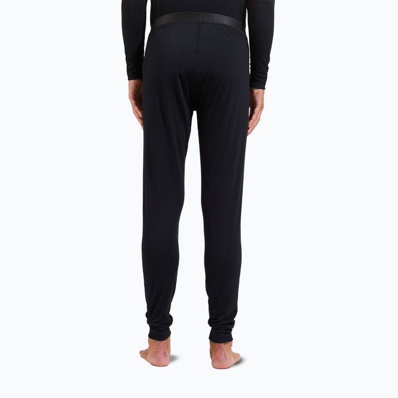 Férfi thermoaktív nadrág ODLO Merino 200 Bl Bottom black 3