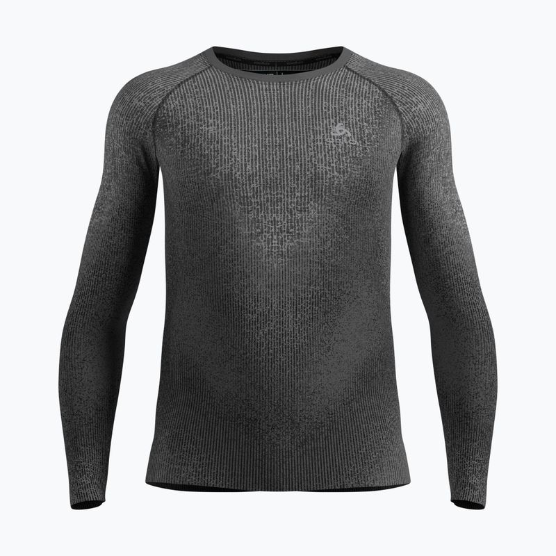 Férfi thermo hosszú ujjú felső ODLO Performance Warm Blackcomb Bl Top Crew Neck black