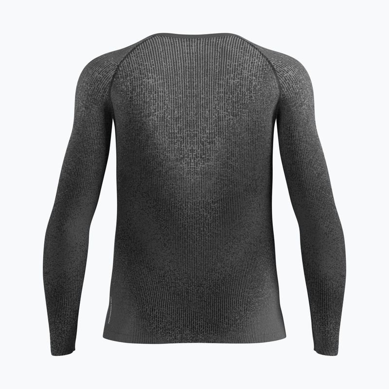 Férfi thermo hosszú ujjú felső ODLO Performance Warm Blackcomb Bl Top Crew Neck black 2