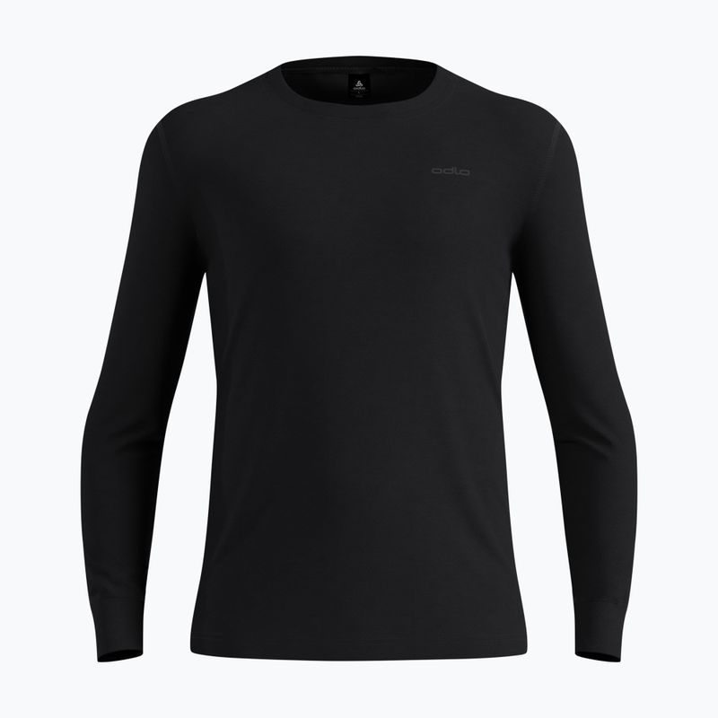 Férfi Termoaktiv pulóver ODLO Merino 200 Bl Top Crew Neck black 6