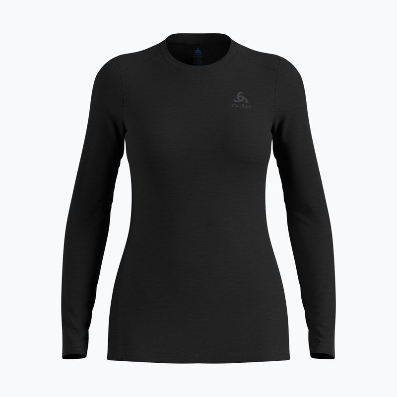 Női termoaktív felső ODLO Merino 160 Bl Top Crew Neck black 5