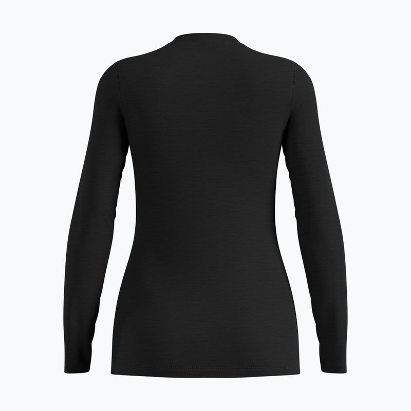Női termoaktív felső ODLO Merino 160 Bl Top Crew Neck black 6