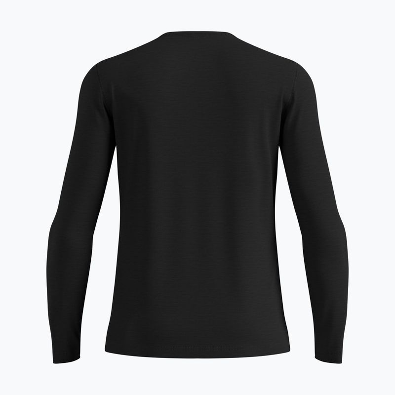 Férfi termikus hosszú ujjú felső ODLO Merino 160 Bl Top Crew Neck black 5