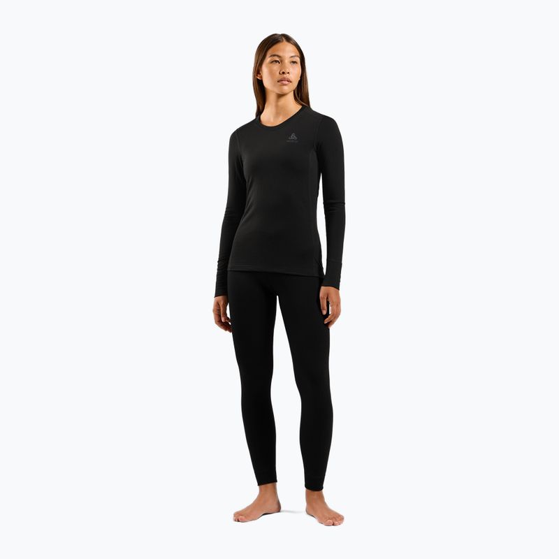 Női thermo nadrág ODLO Merino 160 Bl Bottom Long black 2