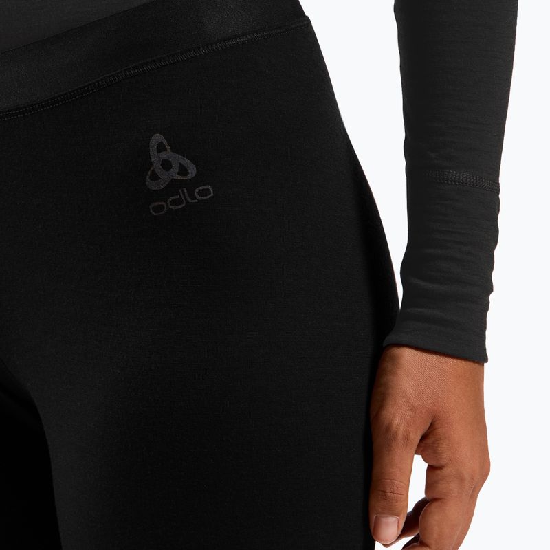 Női thermo nadrág ODLO Merino 160 Bl Bottom Long black 4
