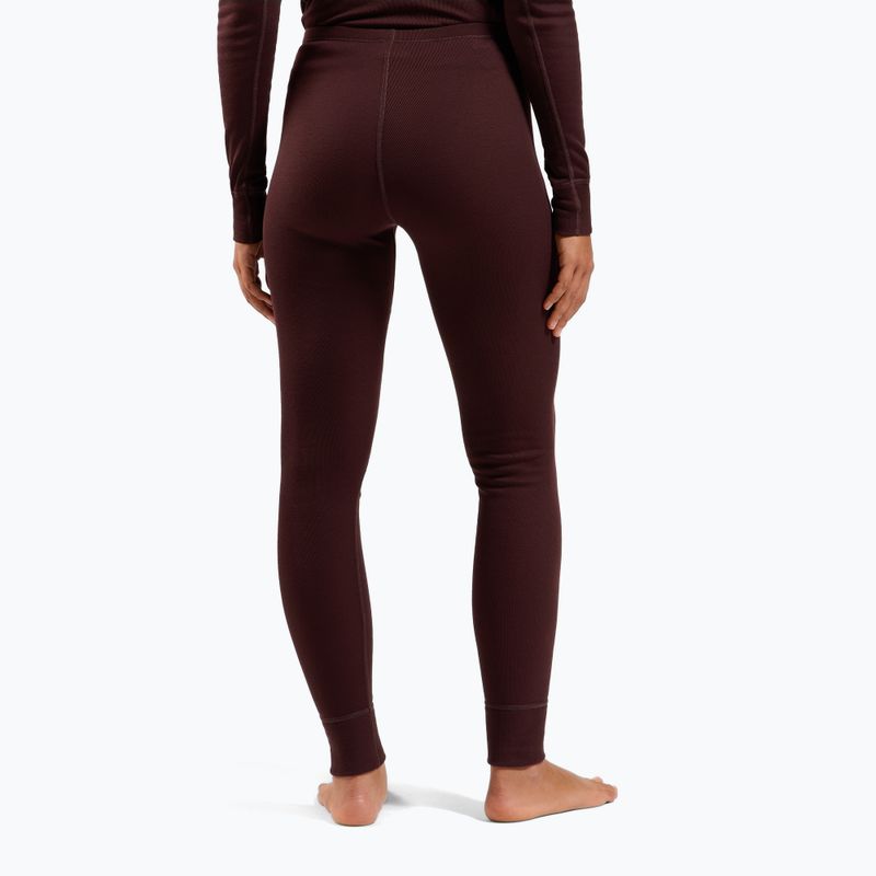 Női termo nadrág ODLO Active Warm Bl Bottom Long fudge 3