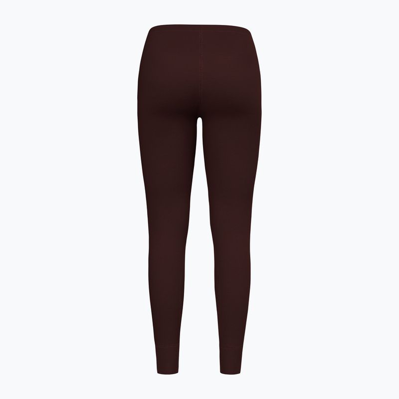 Női termo nadrág ODLO Active Warm Bl Bottom Long fudge 2