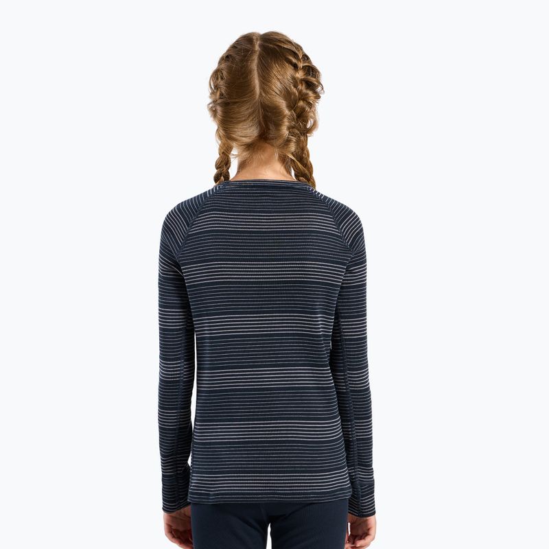 Komplet bielizny termoaktywnej dziecięcej ODLO Active Warm Eco dark sapphire 3