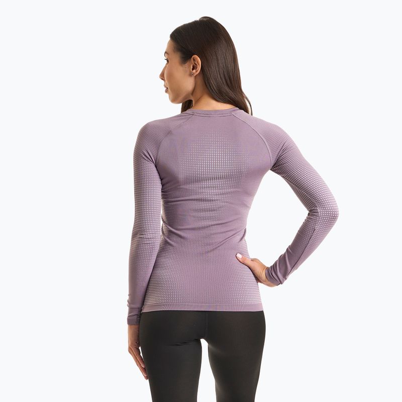 Női hőaktív felső ODLO Performance Warm Bl Top Crew Neck gray ridge 2