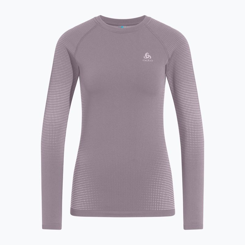 Női hőaktív felső ODLO Performance Warm Bl Top Crew Neck gray ridge 5