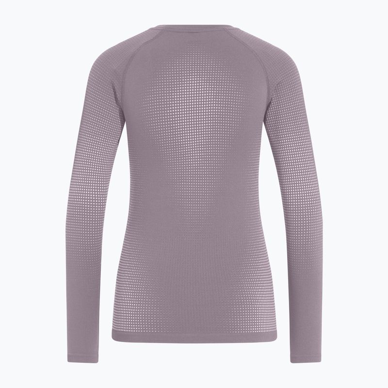 Női hőaktív felső ODLO Performance Warm Bl Top Crew Neck gray ridge 6