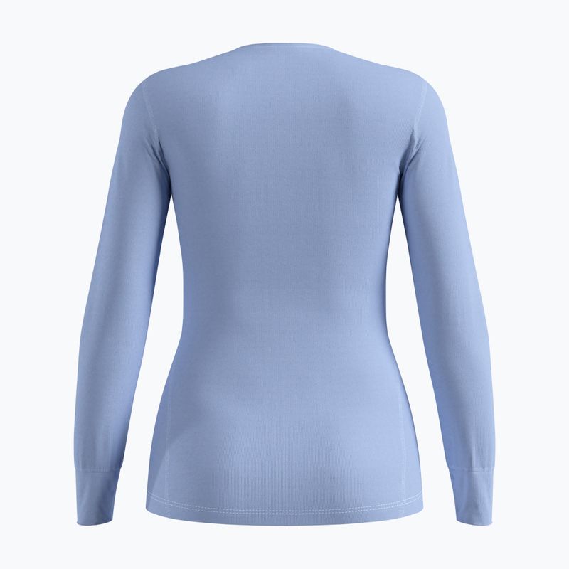 Női termoaktív felső ODLO Active Warm Bl Top Crew Neck blue heron 6