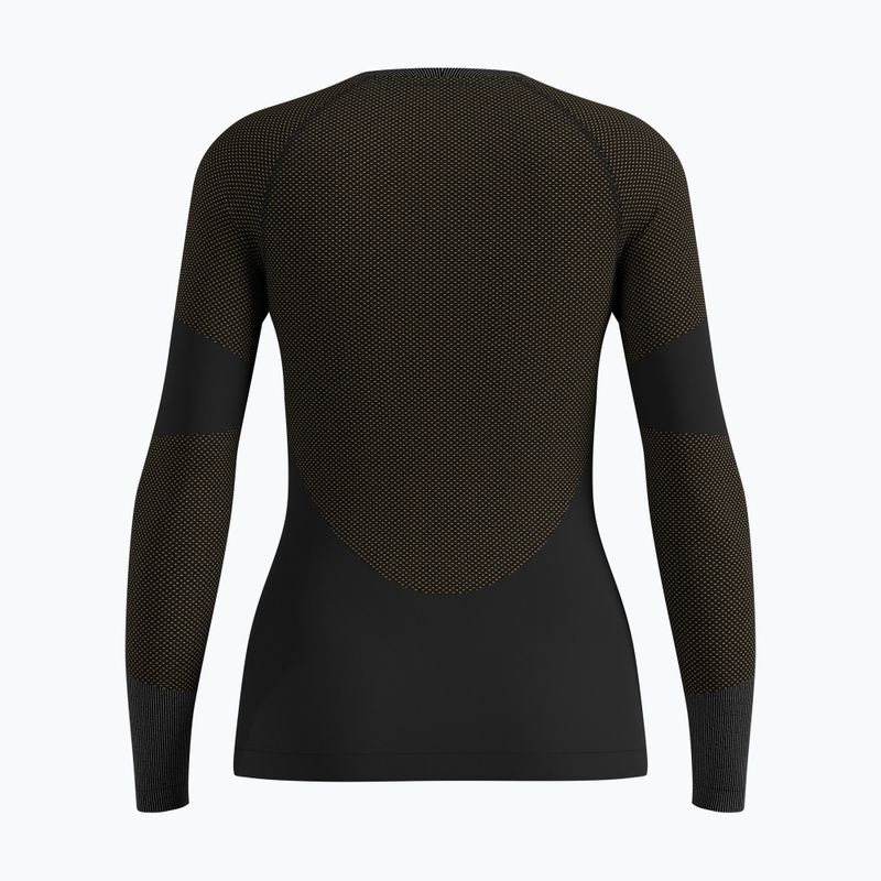 Női termoaktív felső ODLO Fundamentals Performance Warm Bl Top Crew Neck black 2