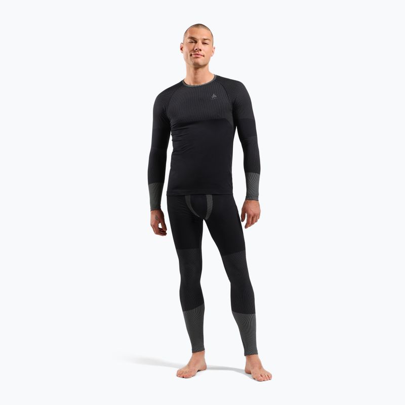 Férfi termoaktív felső ODLO Fundamentals Performance Warm Bl Top Crew Neck black 2