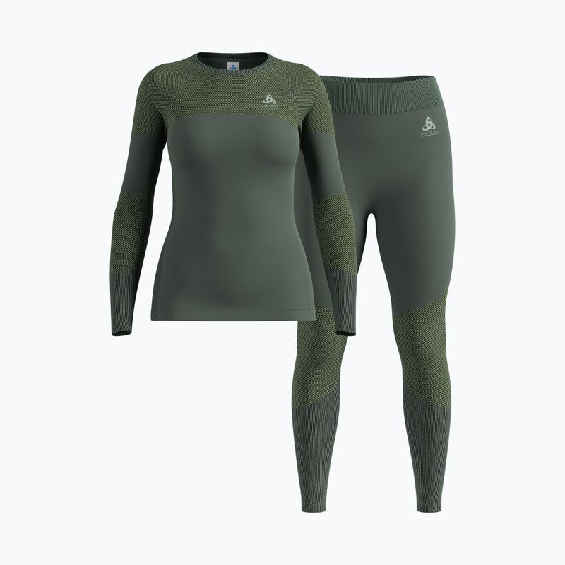 Női thermo fehérnemű szett ODLO Fundamentals Performance Warm urban chic