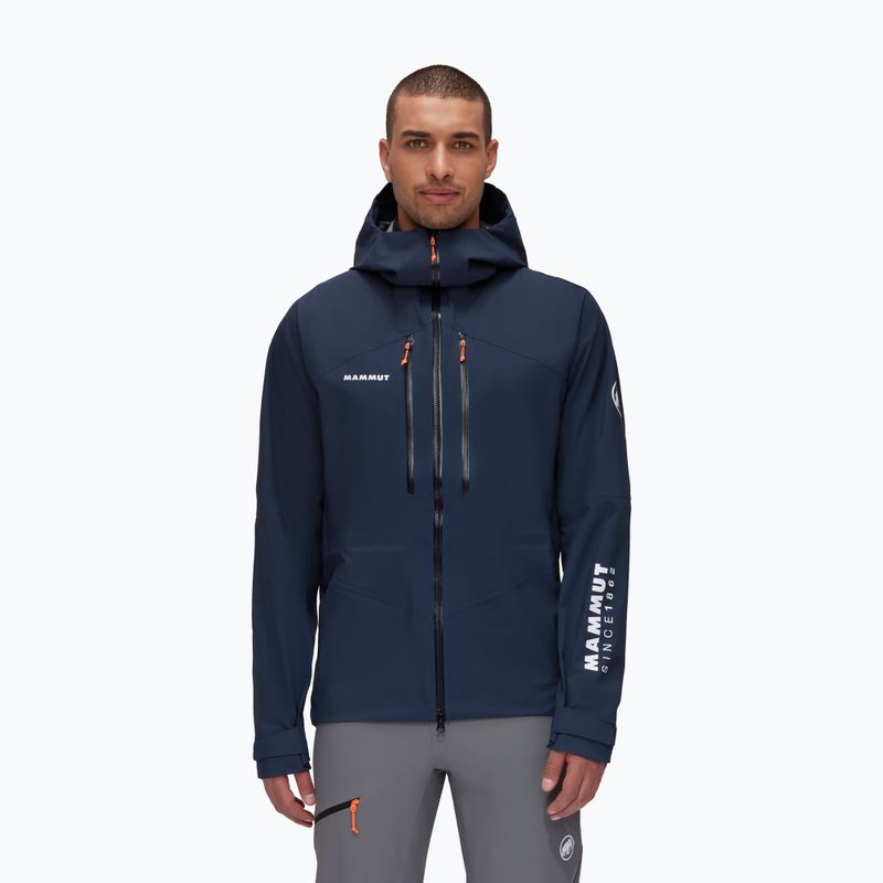 Férfi hardshell dzseki MAMMUT 160 Years Taiss HS navy blue 1010-29530