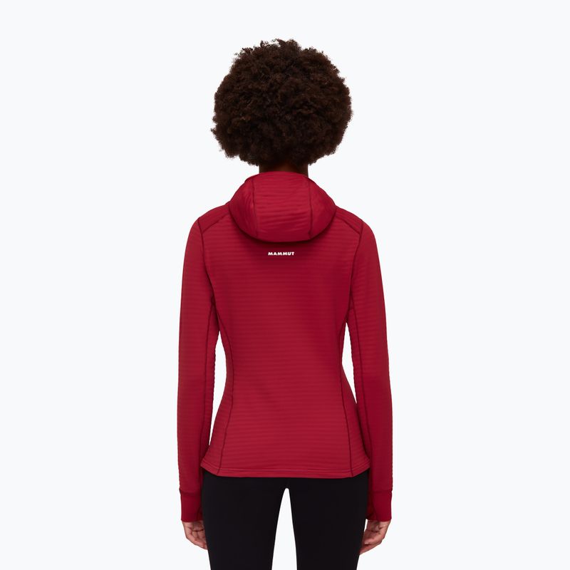 Női fleece dzseki MAMMUT Aconcagua Light MI piros 1014-02870 10