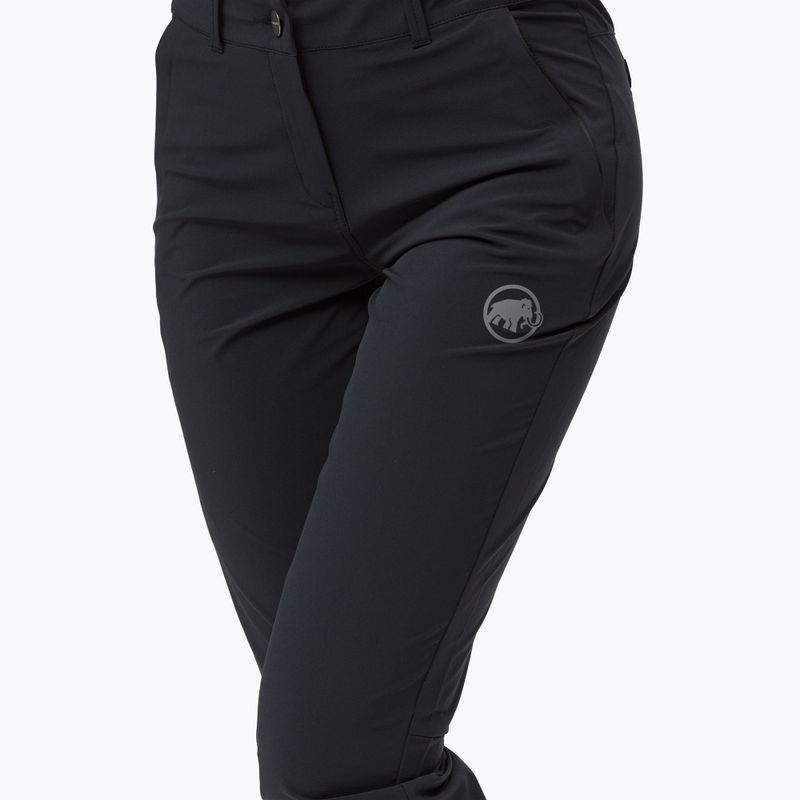 Női trekking nadrág MAMMUT Runbold Capri fekete 3