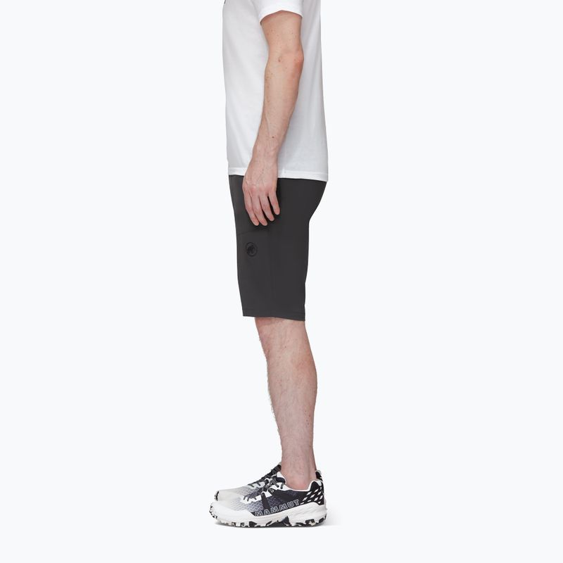 Férfi trekking rövidnadrág MAMMUT Runbold szürke 1023-00710 2