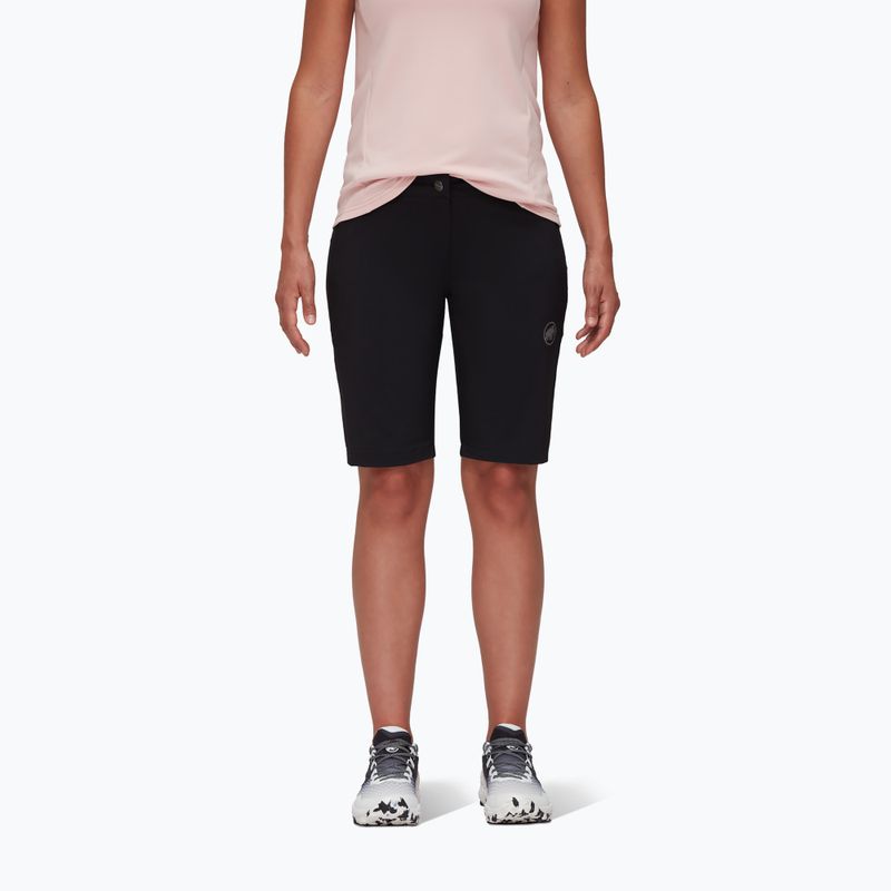 Női trekking rövidnadrág MAMMUT Runbold fekete 1023-00720 2