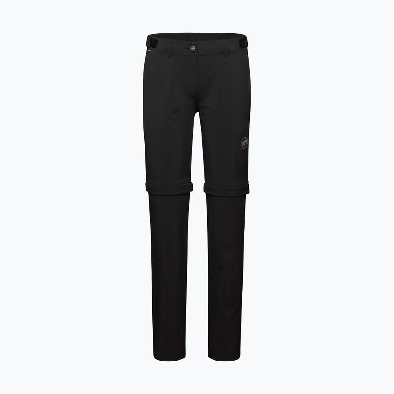Női trekking nadrág MAMMUT Runbold Zip Off fekete 8