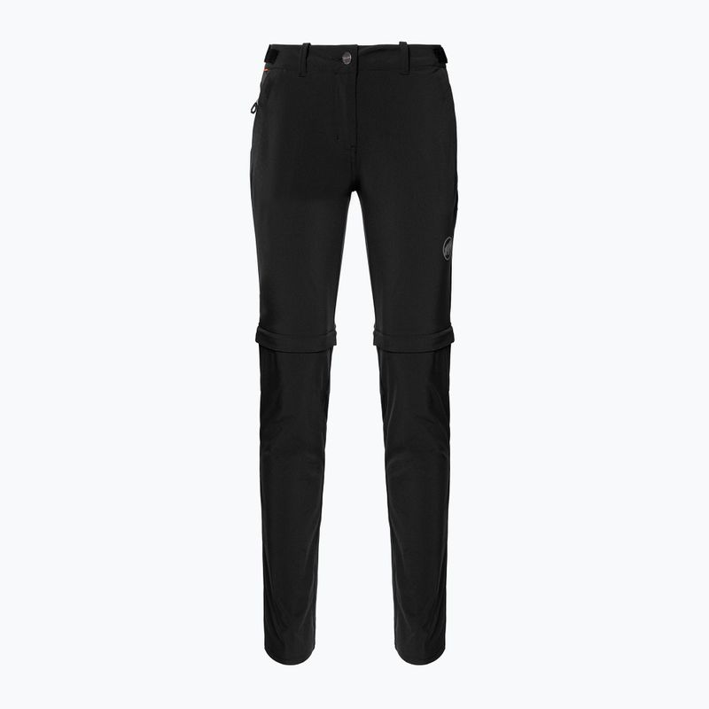 Női trekking nadrág MAMMUT Runbold Zip Off fekete 4