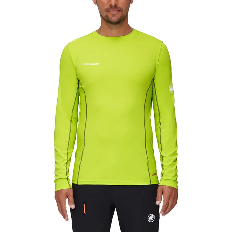 Férfi trekking ing MAMMUT Sertig sárga 1016-00020