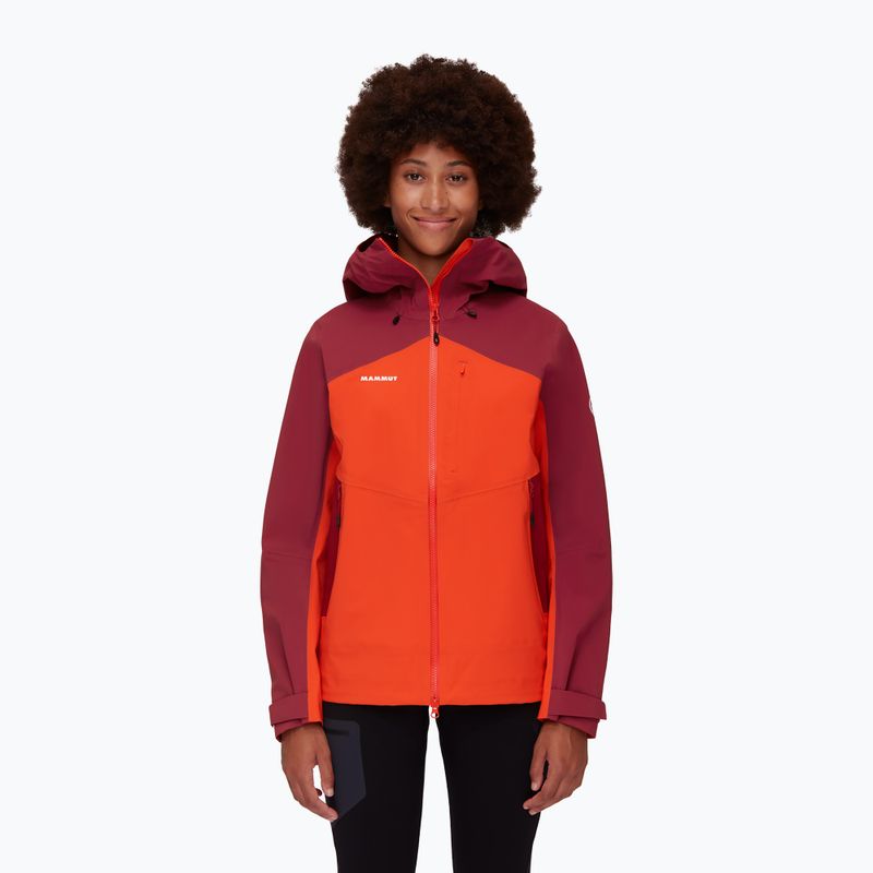 Női hardshell dzseki MAMMUT Alto Guide HS piros