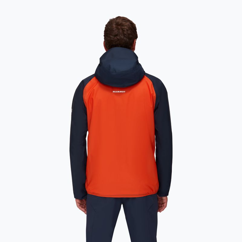 Férfi hardshell dzseki MAMMUT Kento Light HS narancs/zöld 1010-27760 3