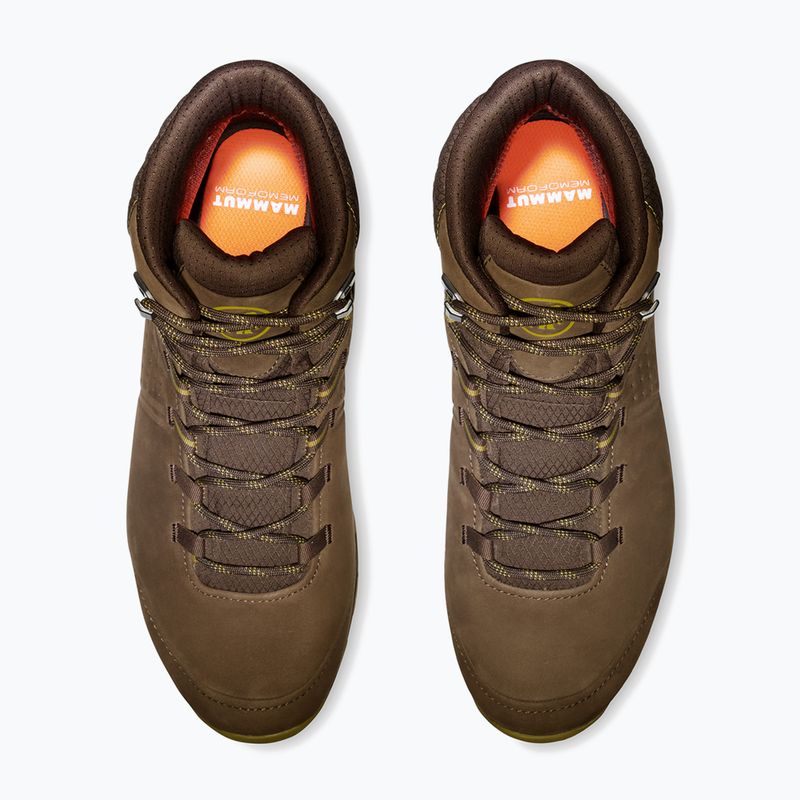 Férfi túrabakancs Mammut Mercury IV Mid GTX moor / borostyán zöld 10