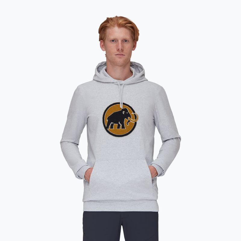Mammut ML Hoody Circle szürke férfi trekking melegítőfelső