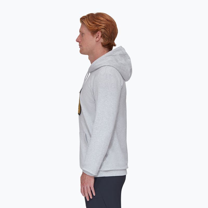Mammut ML Hoody Circle szürke férfi trekking melegítőfelső 3