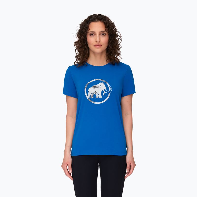 Női trekking póló MAMMUT Graphic kék