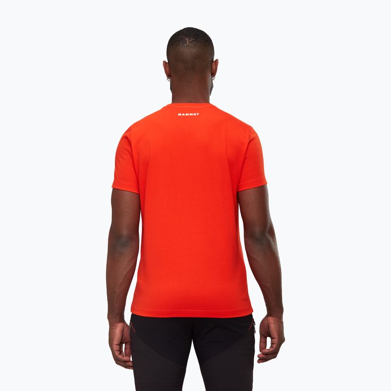 MAMMUT Core Snow férfi trekking póló piros 2