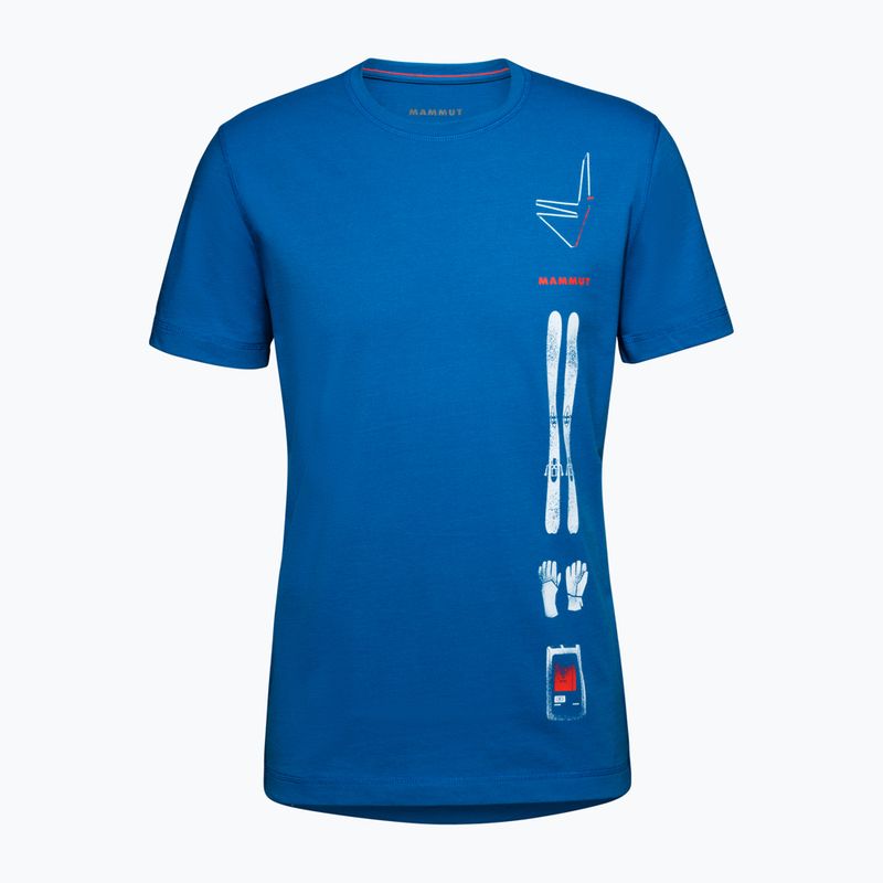 MAMMUT Core Snow férfi trekking póló kék