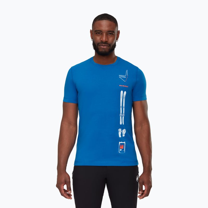 MAMMUT Core Snow férfi trekking póló kék 2