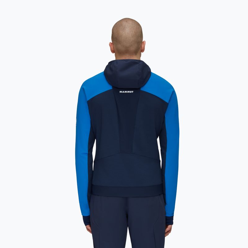 MAMMUT férfi softshell kabát Aenergy SO Hybrid kék és tengerészkék 2