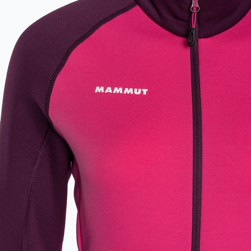 MAMMUT Aconcagua ML női trekking pulóver rózsaszín és lila 3