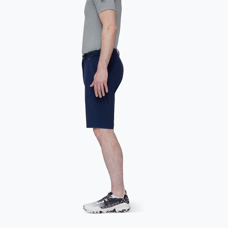 Férfi trekking rövidnadrág MAMMUT Runbold tengerészkék 1023-00710 4