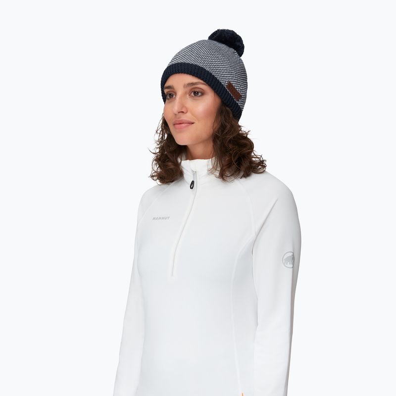 Mammut Snow szürke-fekete női téli sapka 1191-01120-5899-1 3