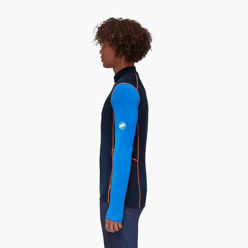 MAMMUT férfi trekking pulóver Aenergy ML Half Zip Pull sötétkék 3