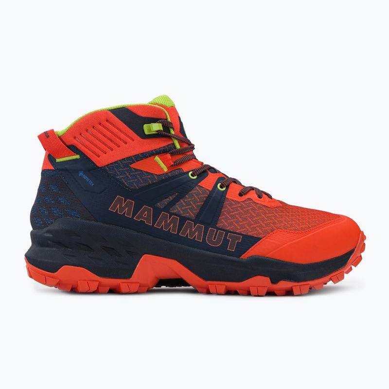 Férfi túrabakancs MAMMUT Sertig II Mid GTX piros 2