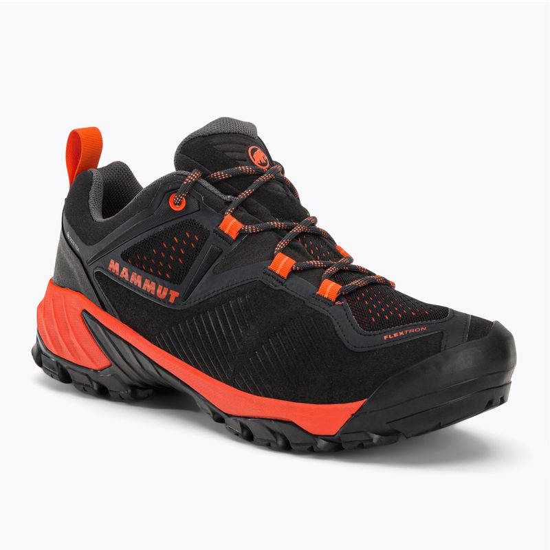 Mammut Sapuen Low GTX férfi túrabakancs fekete-piros színben