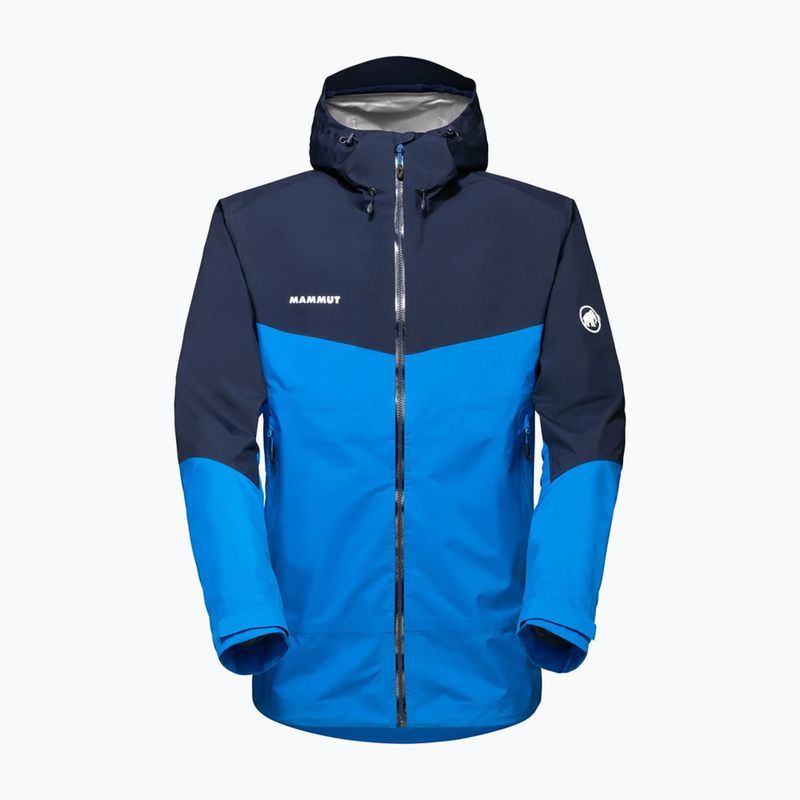 Férfi hardshell dzseki MAMMUT Convey Tour Hs kék-zöld 4