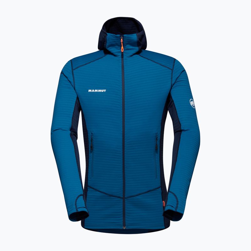 Mammut férfi fleece pulóver Taiss Light ML kapucnis kék 1014-04530-50554-114 8