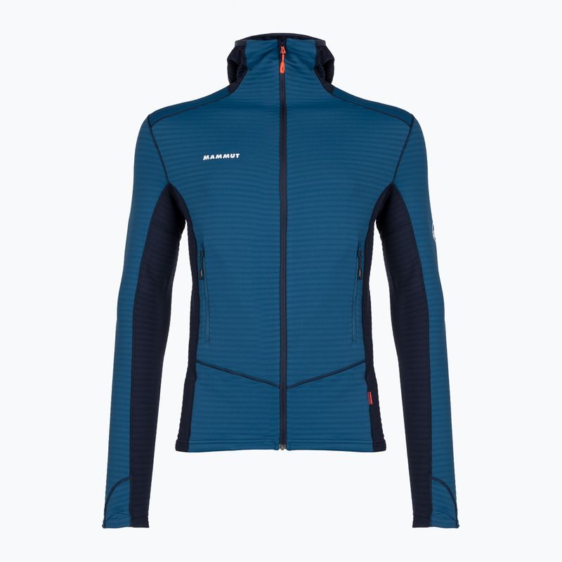 Mammut férfi fleece pulóver Taiss Light ML kapucnis kék 1014-04530-50554-114 4