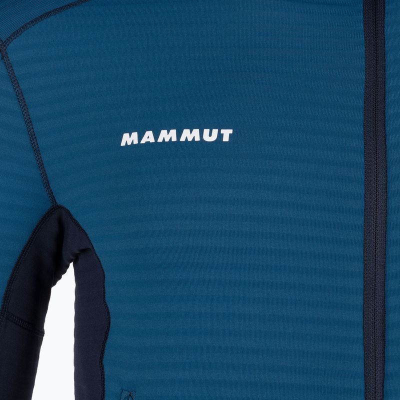 Mammut férfi fleece pulóver Taiss Light ML kapucnis kék 1014-04530-50554-114 6